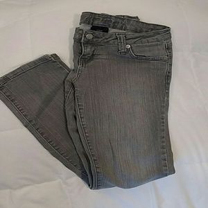 Super low rise skinny jeans